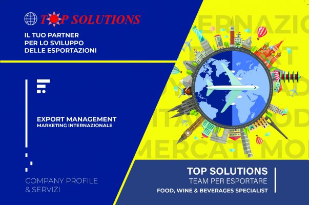 Brochure servizi export Top Solutions